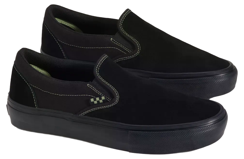 Vans Skate Slip-On Black / Olive Green
