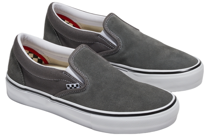 Vans Skate Slip-on Pewter Grey / White