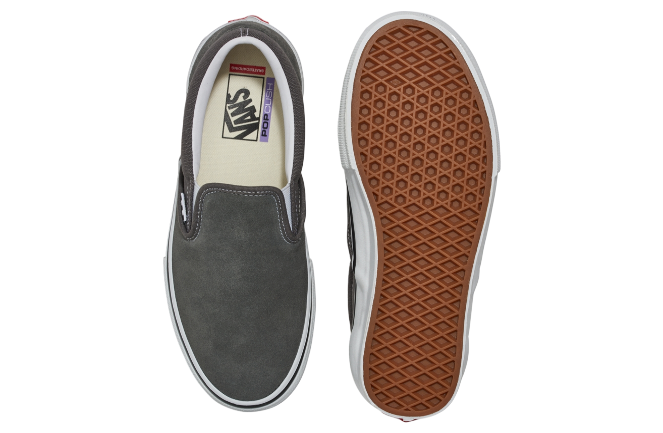 Vans Skate Slip-on Pewter Grey / White