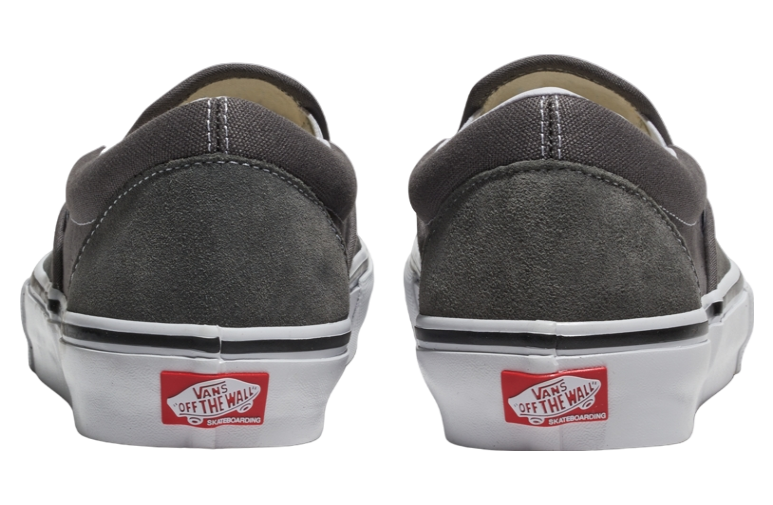 Vans Skate Slip-on Pewter Grey / White