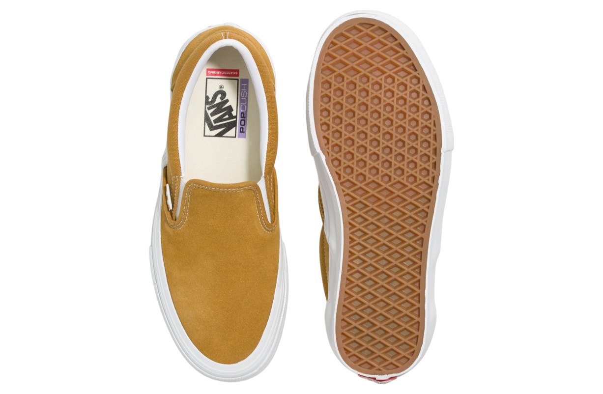 Vans Skate Slip-on Wrapped Gold / White