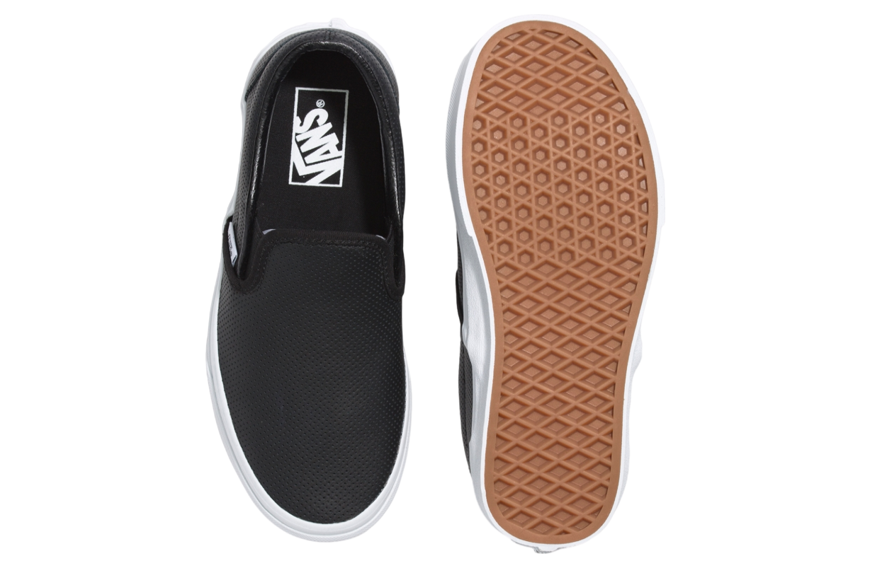 Vans Slip-on Perf Leather Black