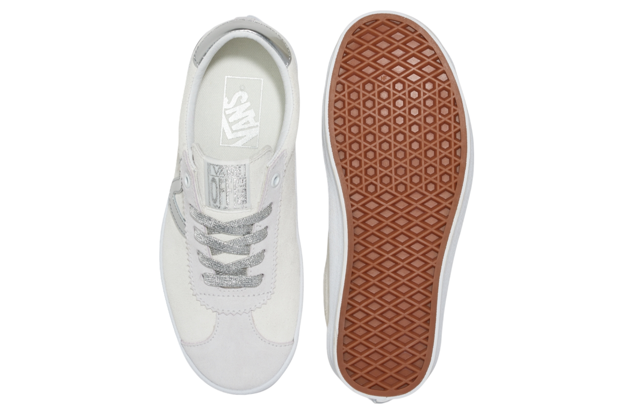 Vans Sport Low High Shine Gray / Blanc De Blanc