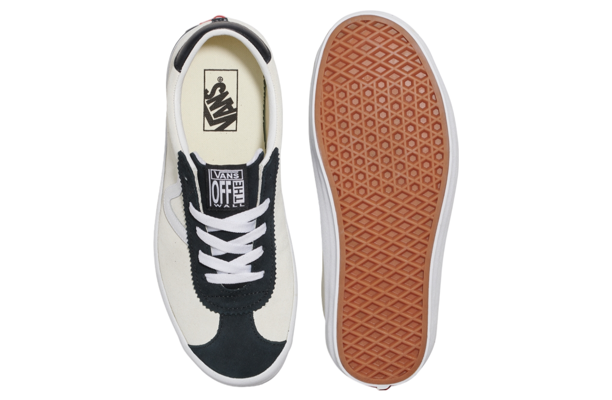 Vans Sport Low Suede Black / White