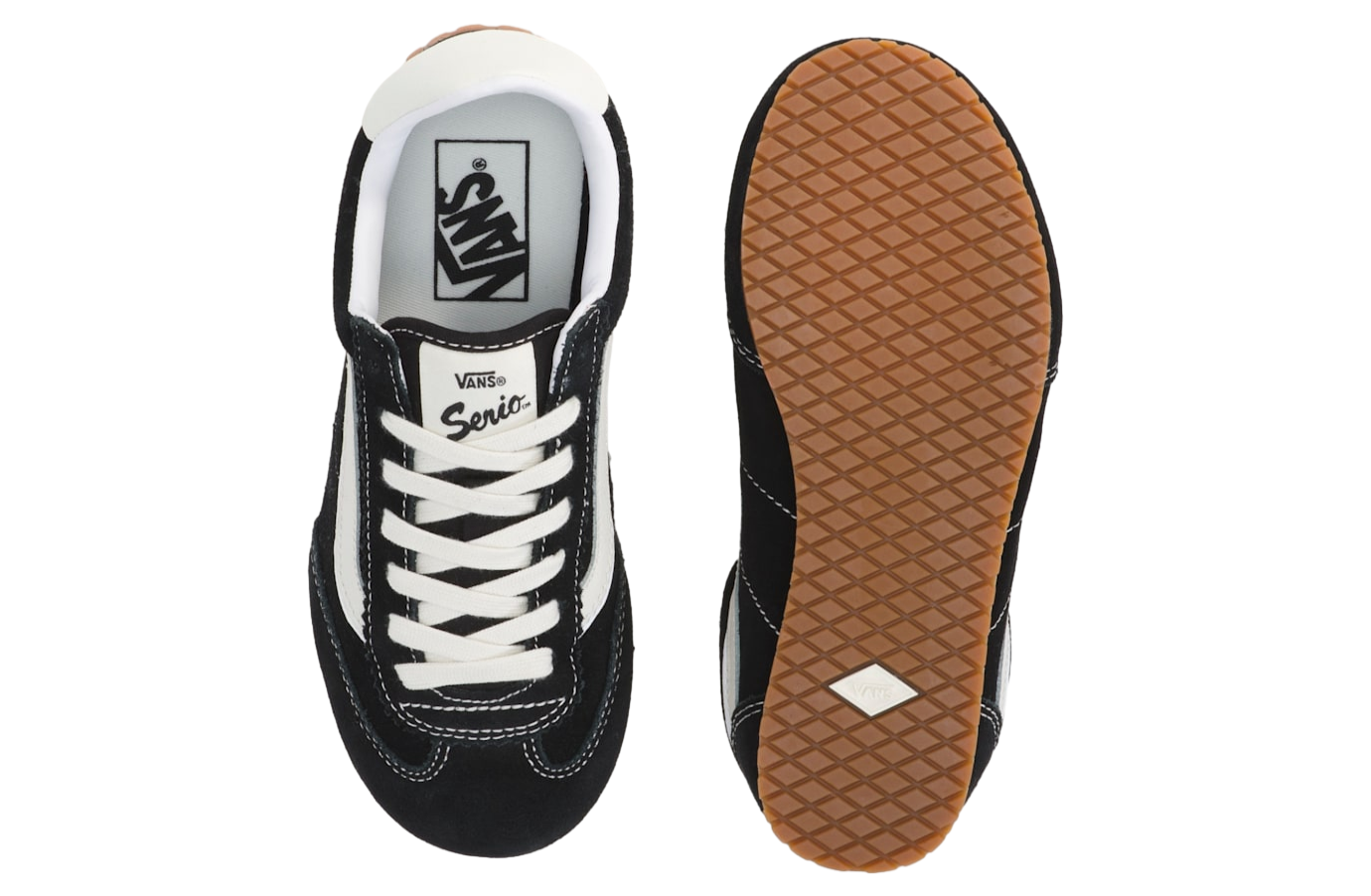 Vans Super Lowpro Black / White / Gum