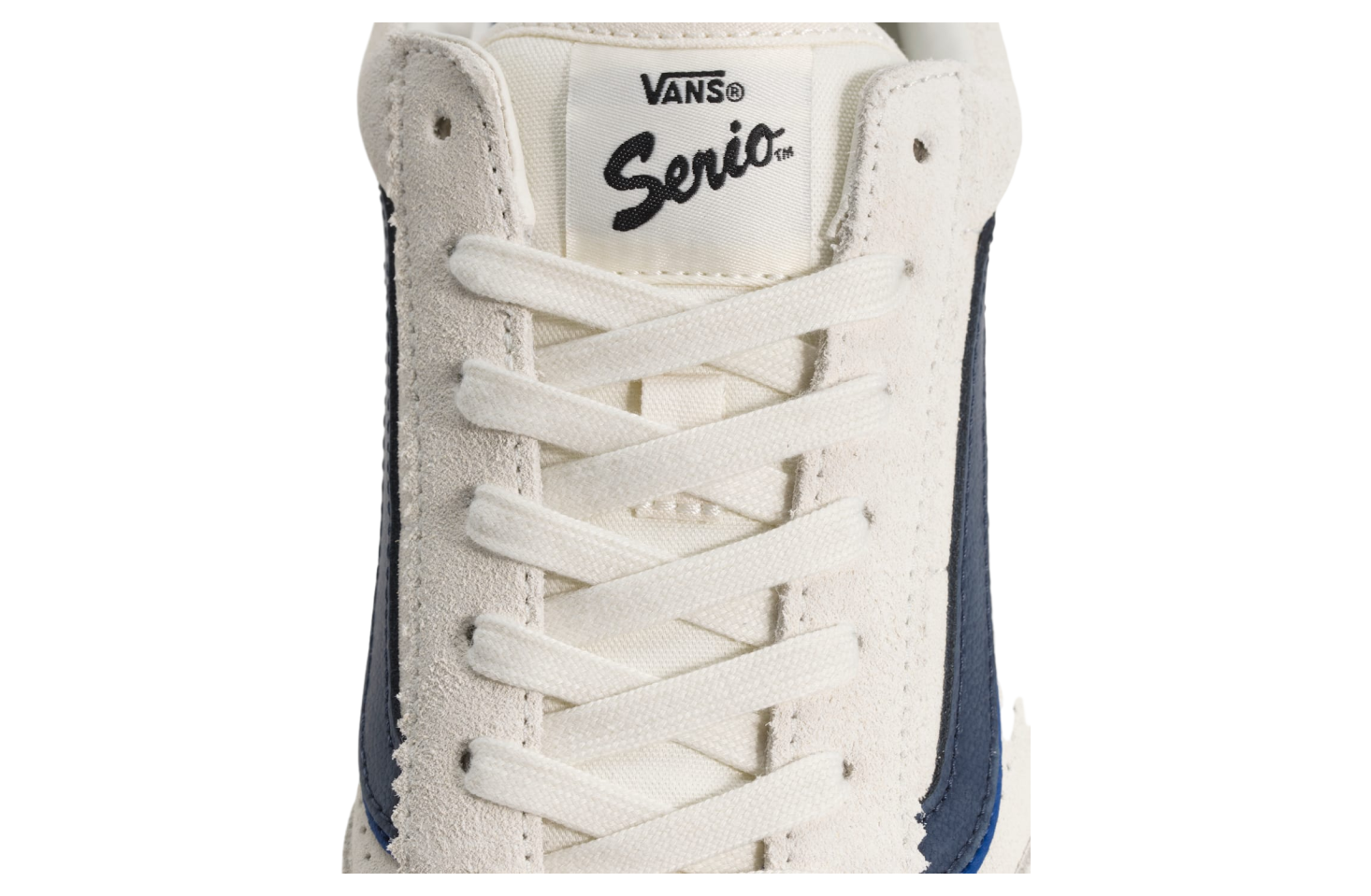 Vans Super Lowpro Marshmallow White / Blue