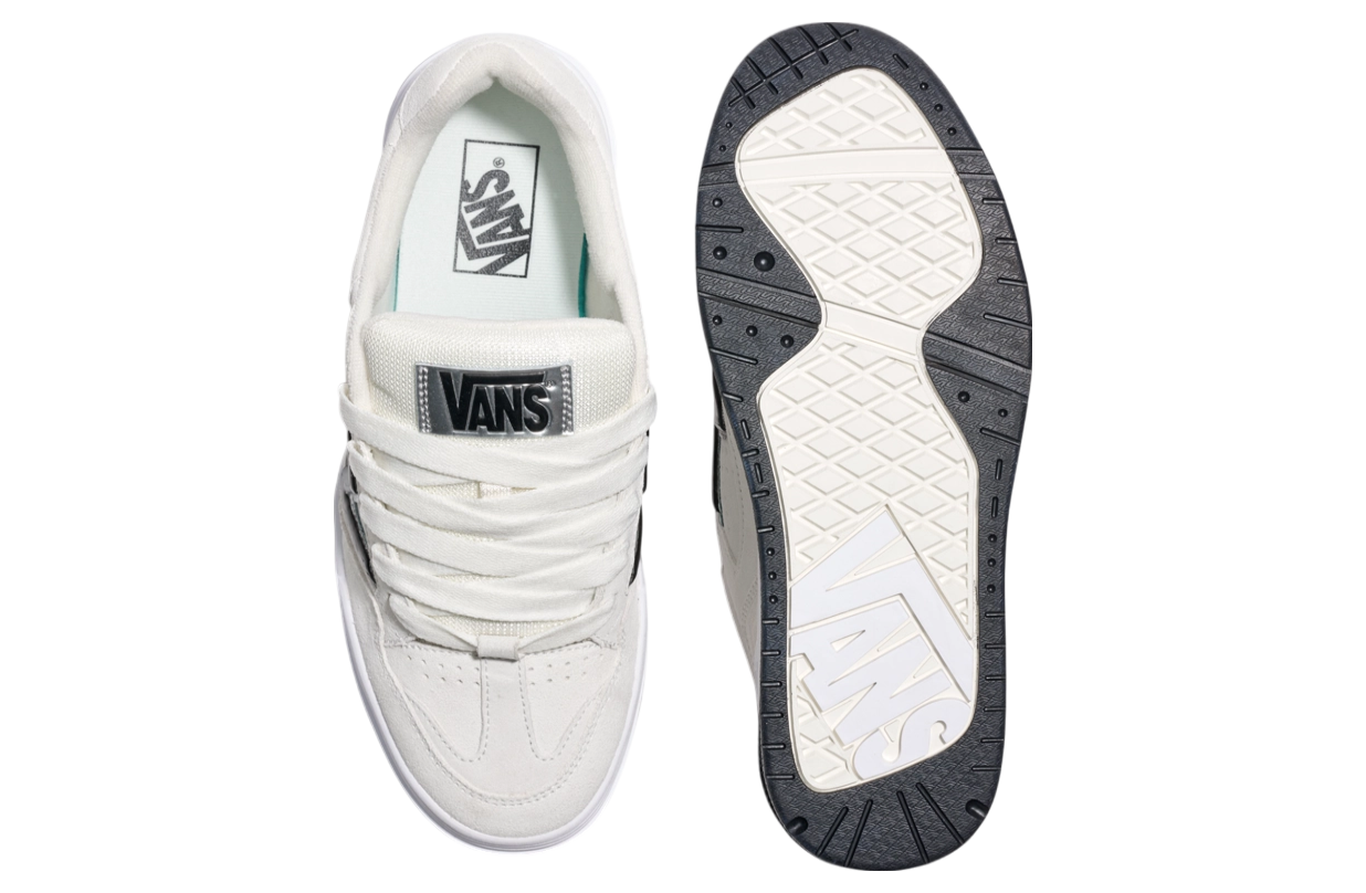 Vans Upland Marshmallow White / Silver Metallic