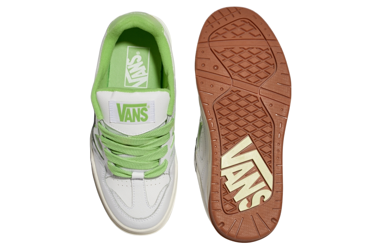 Vans Upland White / Lime Green