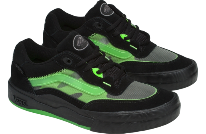 Vans Wayvee Glow Skulls Green / Black