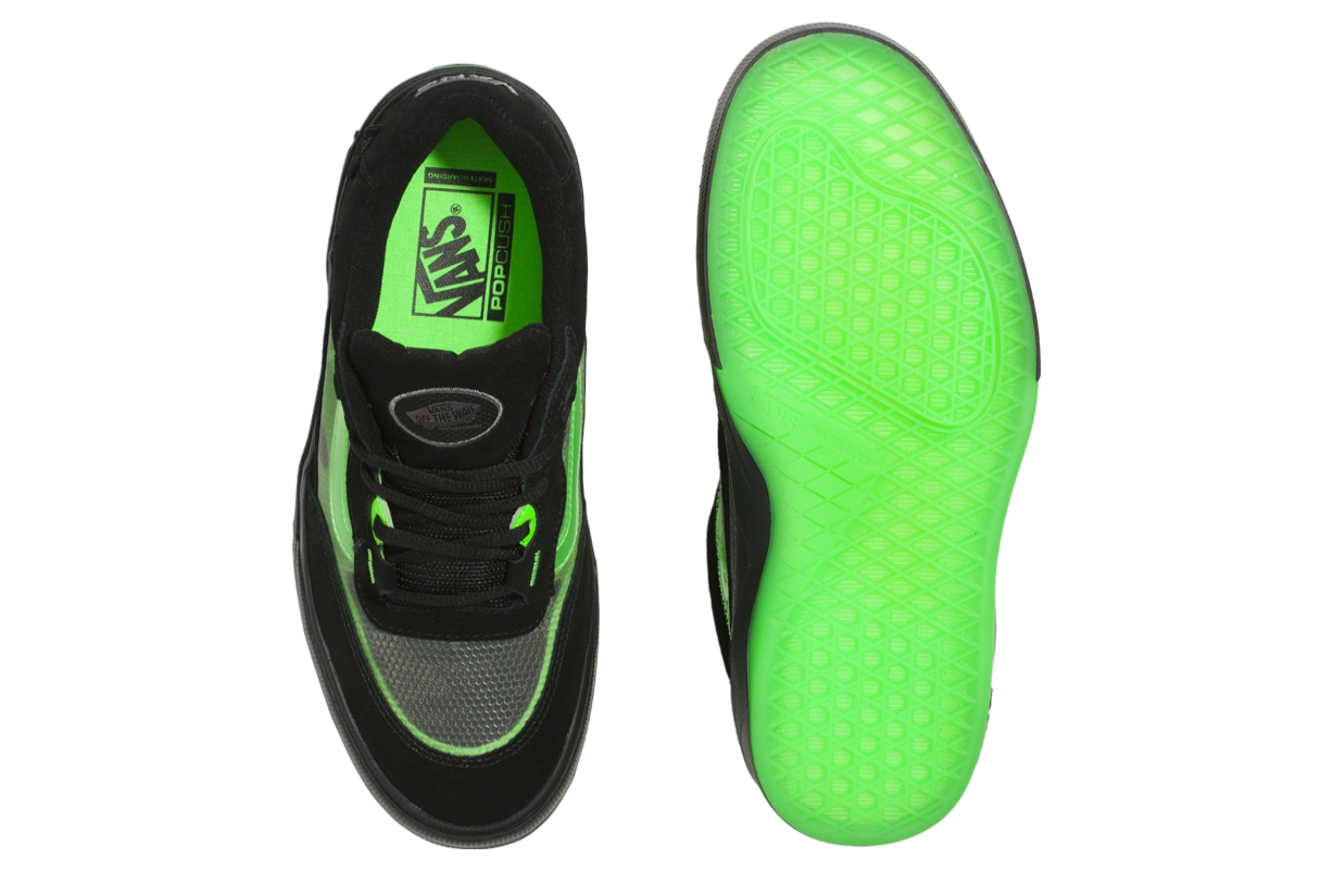 Vans Wayvee Glow Skulls Green / Black