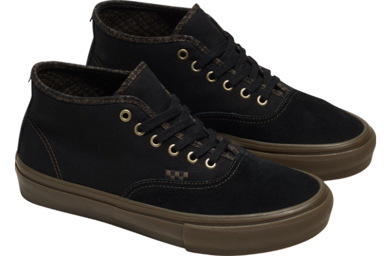 Vans X Cult Skate Authentic Mid Black / Gum