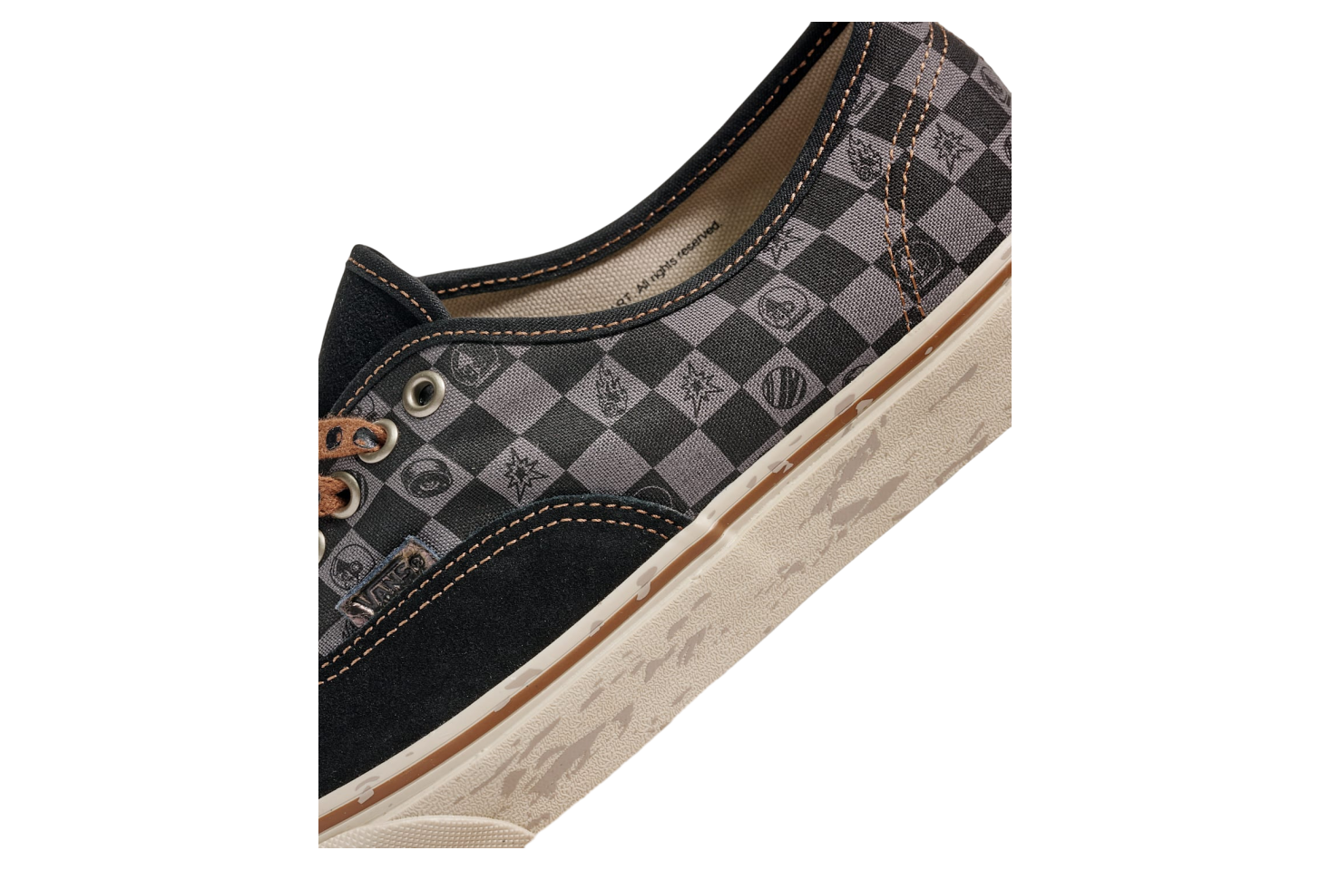 Vans x Space Molly Authentic Space Molly Black / Dachshund Brown