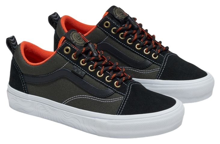 Vans X Spitfire Wheels Skate Old Skool Black / Flame