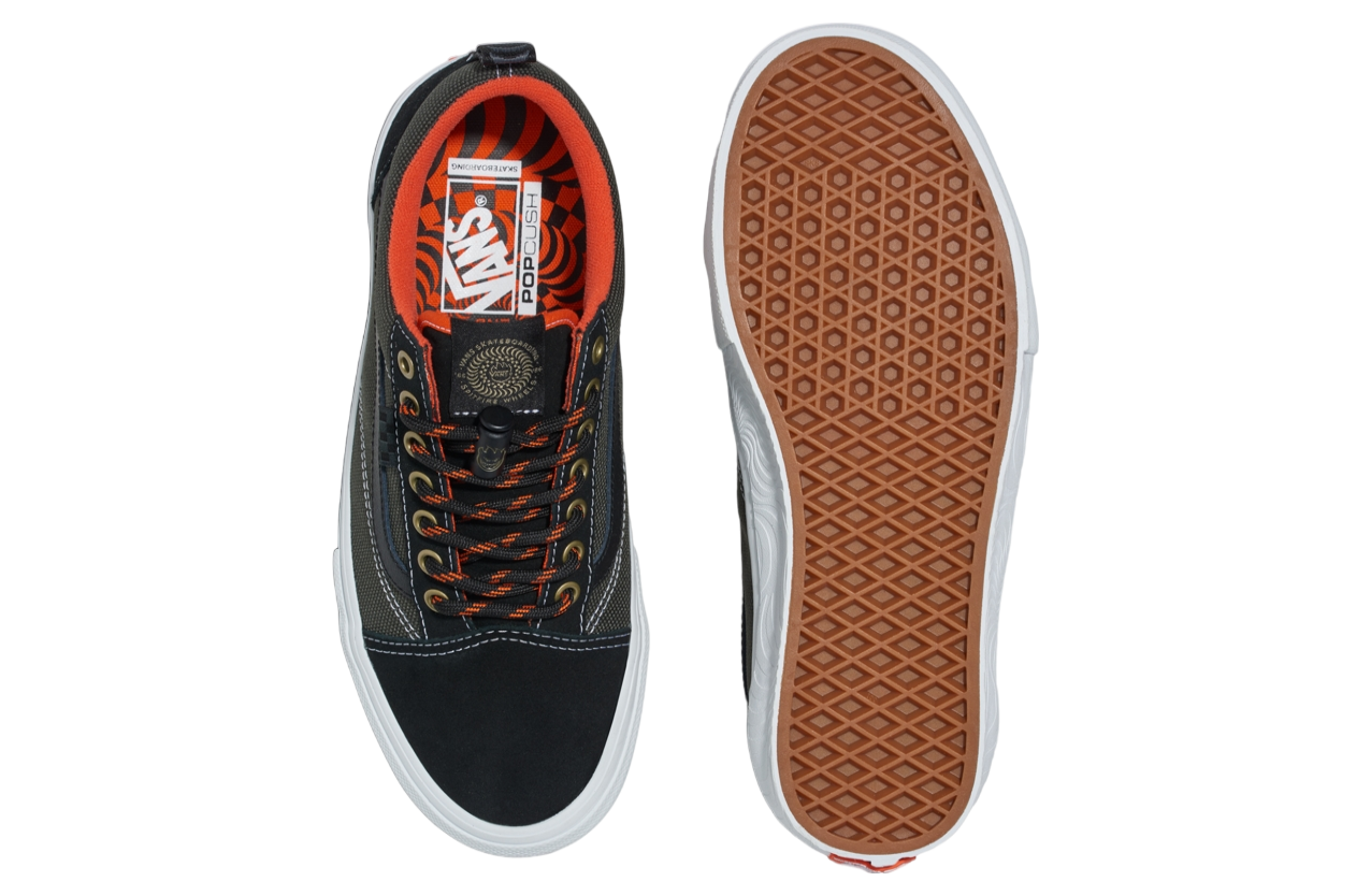 Vans X Spitfire Wheels Skate Old Skool Black / Flame