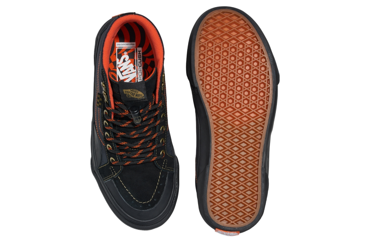 Vans X Spitfire Wheels Skate Sk8-hi Reissue Black / Flame