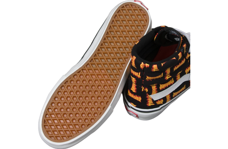 Vans X Thrasher Skate Sk8-Hi Black / Multi