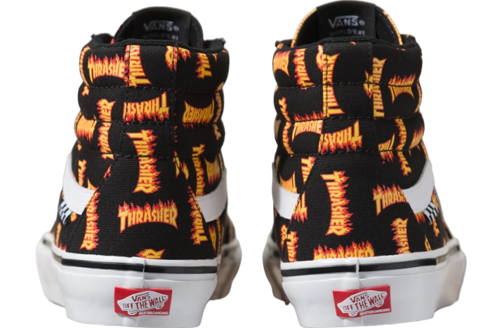 Vans X Thrasher Skate Sk8-Hi Black / Multi