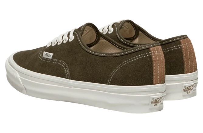 Vault by Vans Authentic LX Suede Olive Green