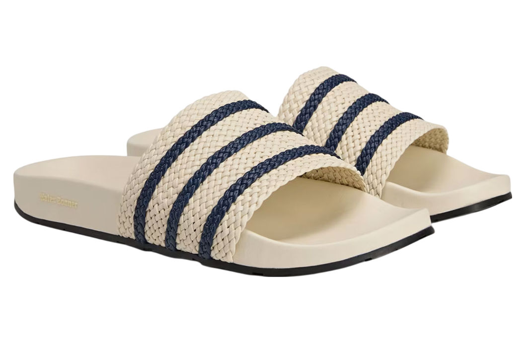 Wales Bonner x Adidas Adilette Slide White