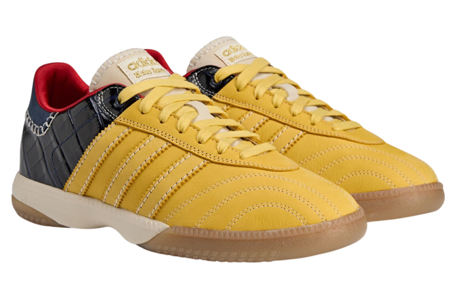 Wales Bonner x Adidas Samba Millennium St Fade Gold / Collegiate Navy