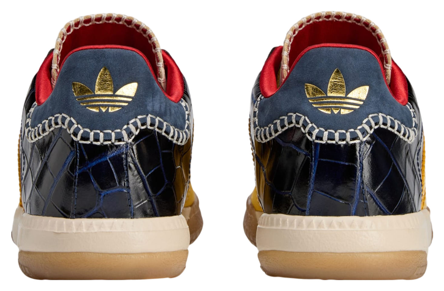 Wales Bonner x Adidas Samba Millennium St Fade Gold / Collegiate Navy