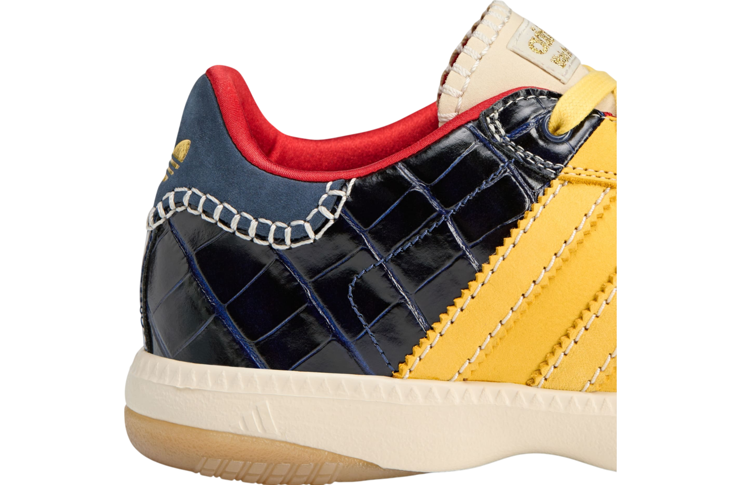 Wales Bonner x Adidas Samba Millennium St Fade Gold / Collegiate Navy