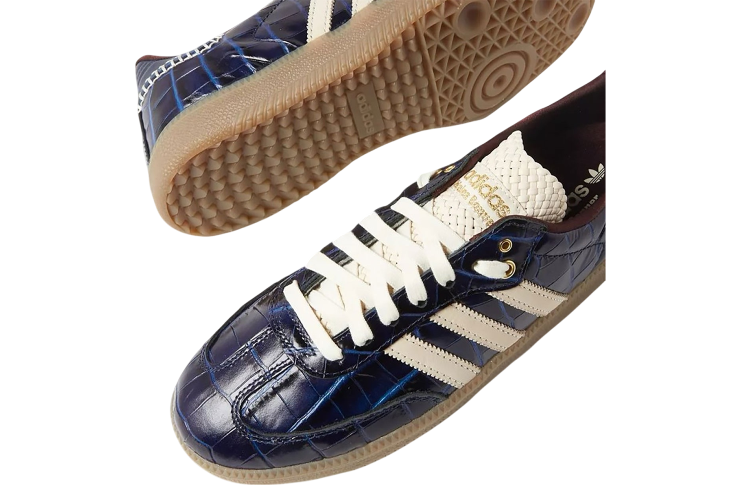 Wales Bonner x Adidas Samba OG Collegiate Navy / Wonder White