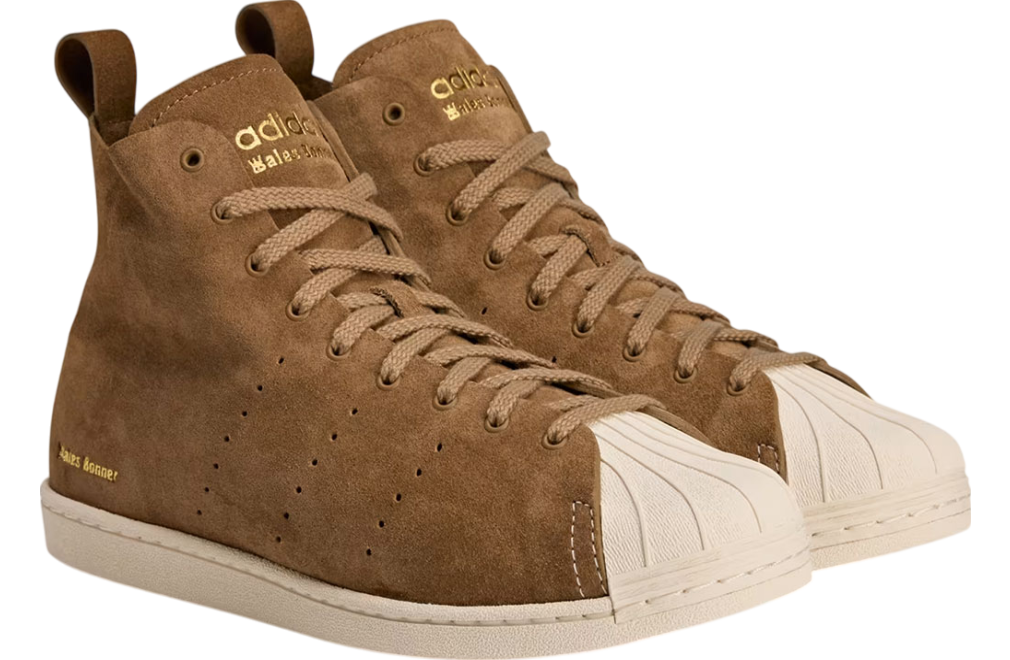 Wales Bonner x Adidas Superstar High Brown