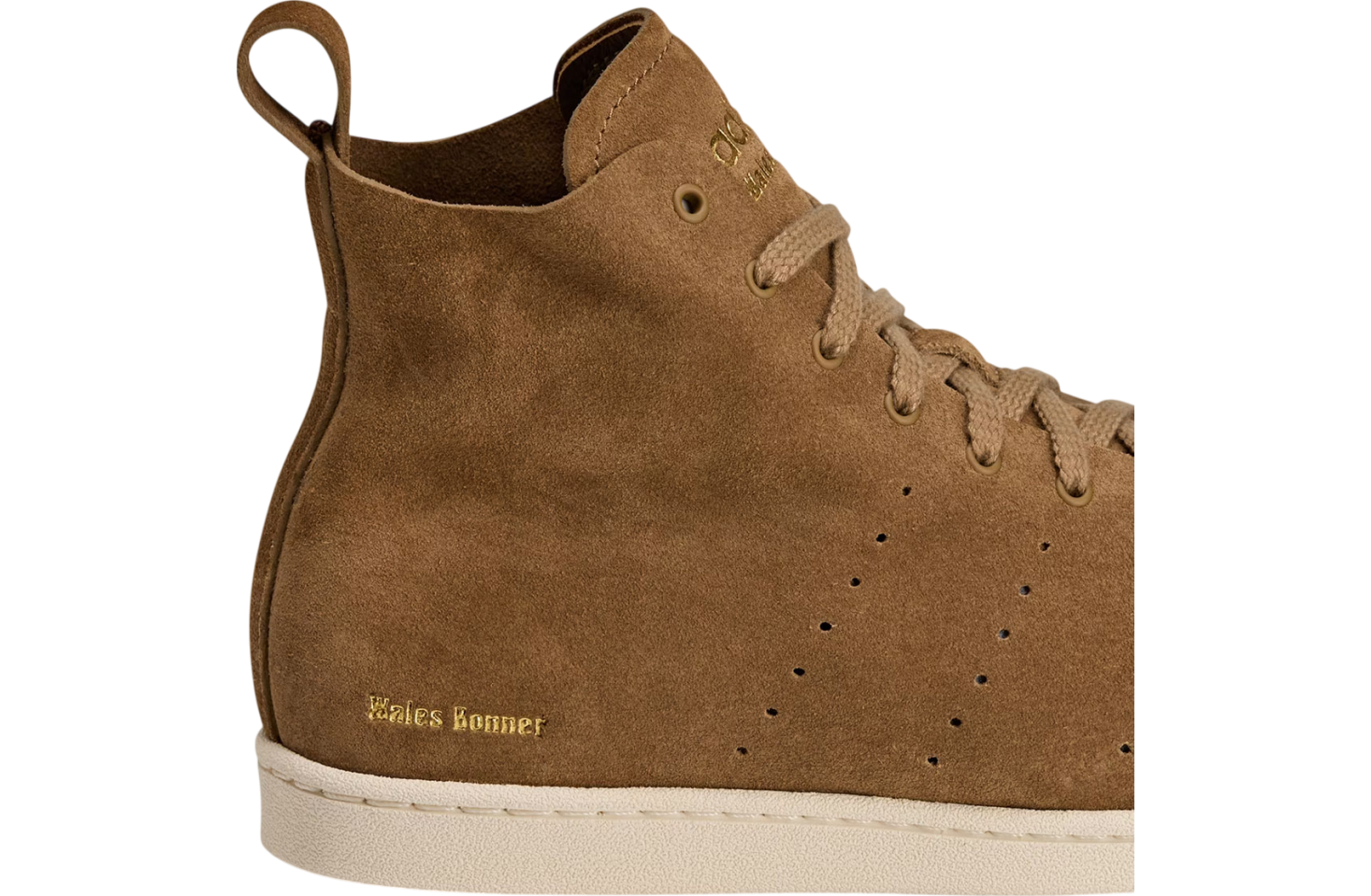 Wales Bonner x Adidas Superstar High Brown