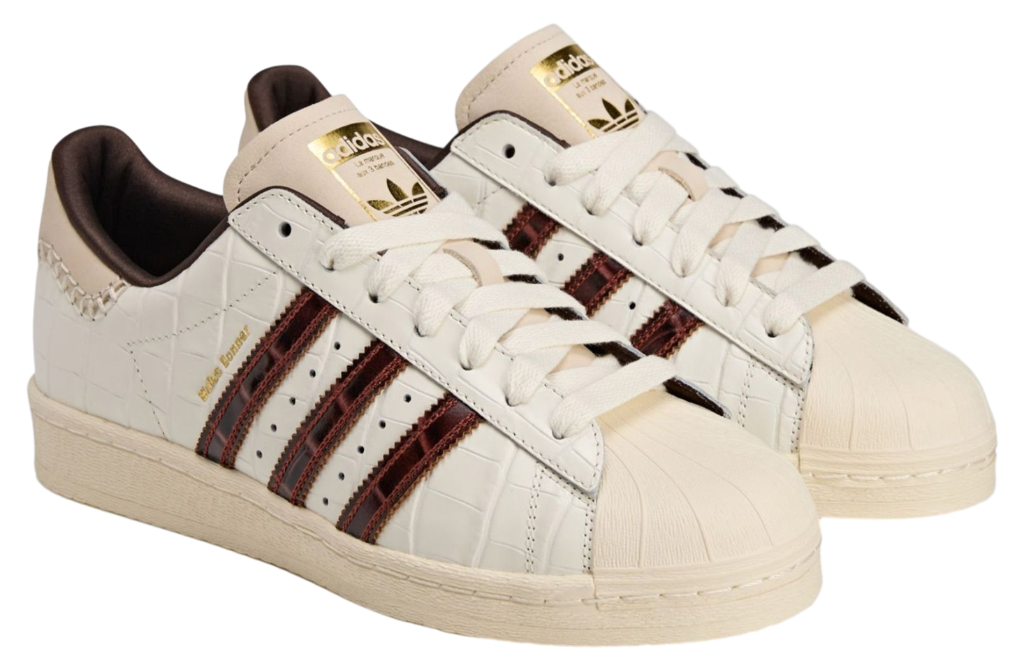 Wales Bonner X Adidas Superstar White / Fox Brown
