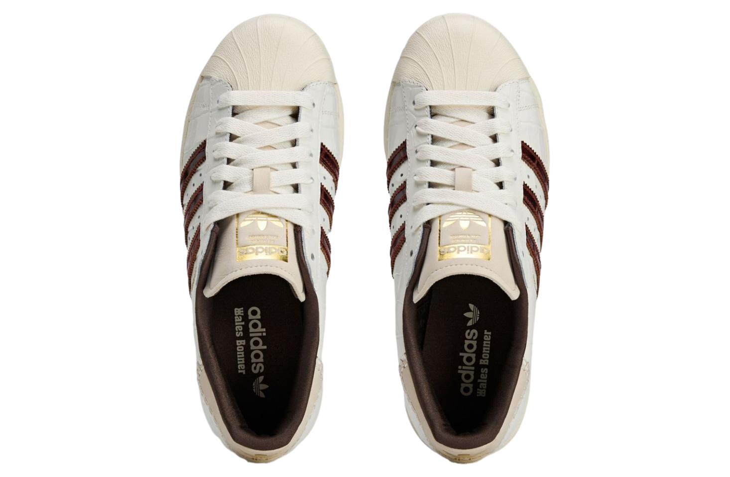 Wales Bonner X Adidas Superstar White / Fox Brown