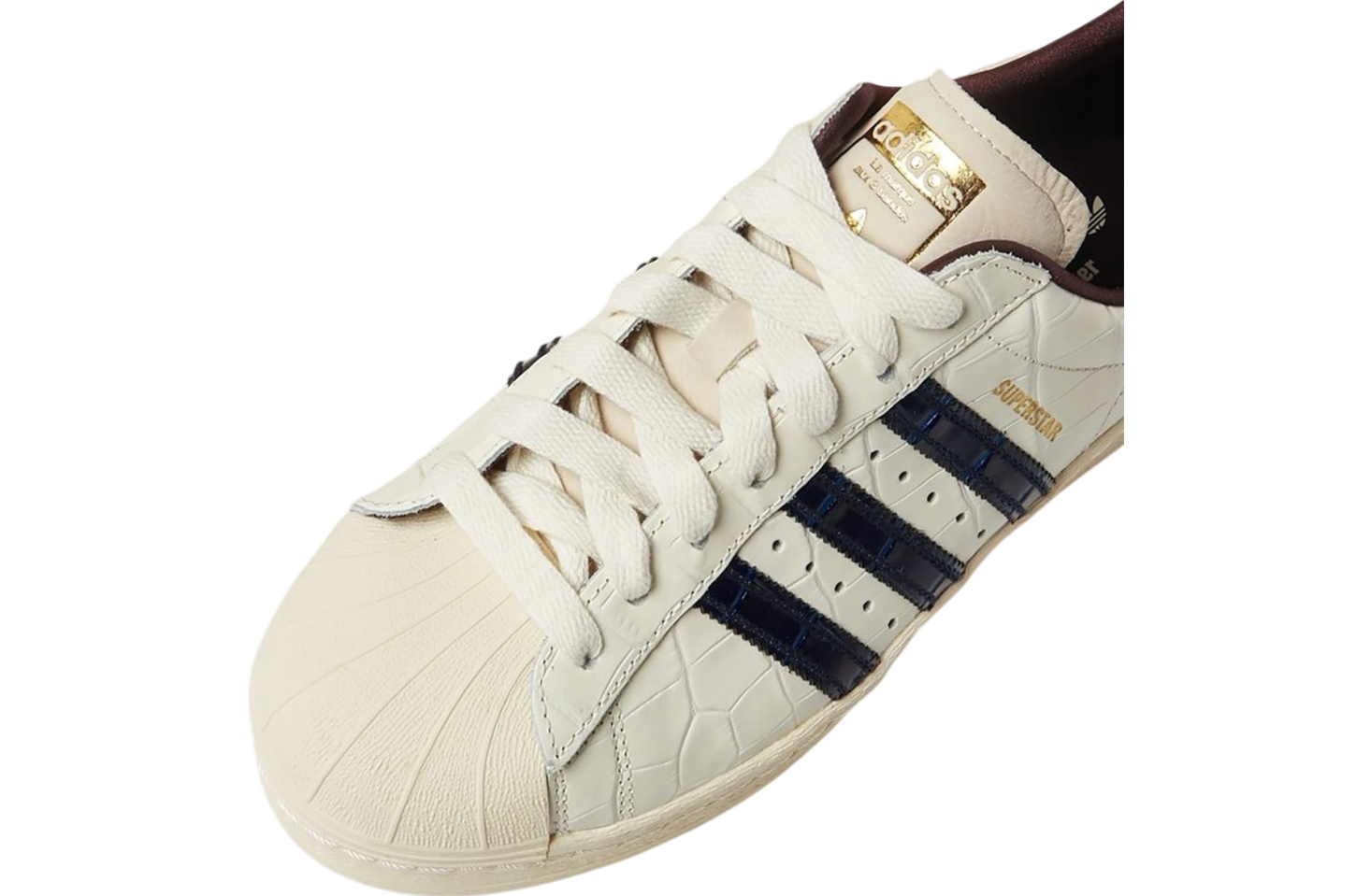 Wales Bonner x Adidas Superstar Wonder White / Collegiate Navy