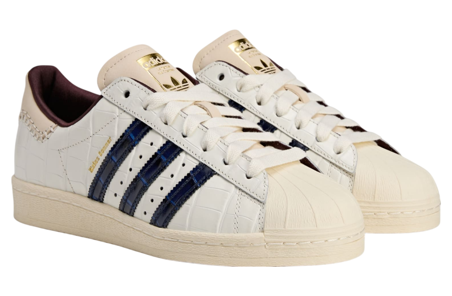 Wales Bonner x Adidas Superstar Wonder White / Collegiate Navy