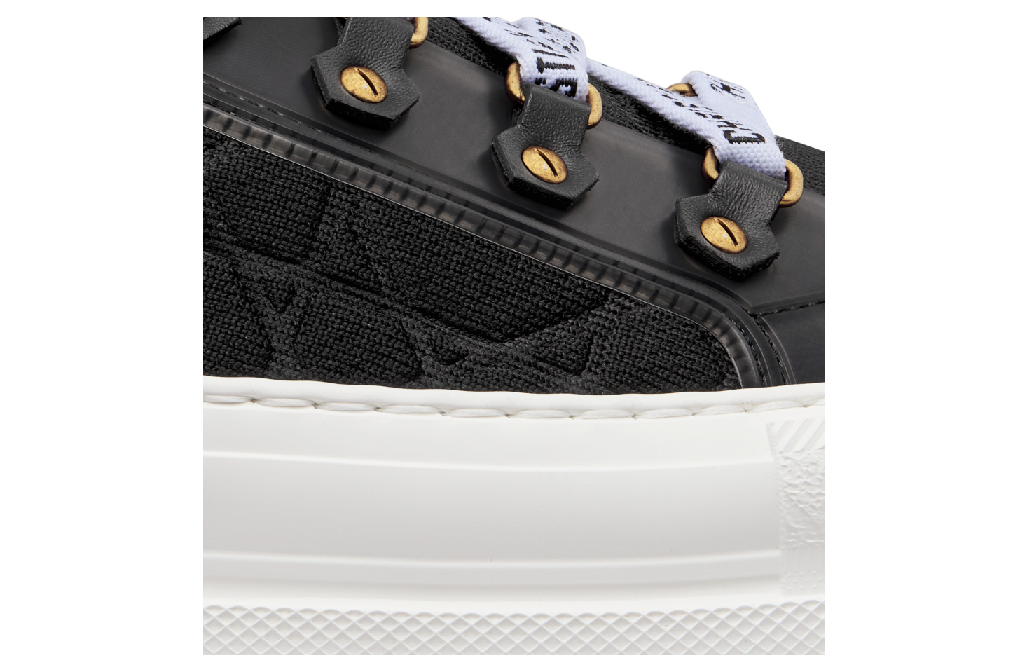 Walk n Dior Platform WMNS Black Macrocannage Technical Mesh