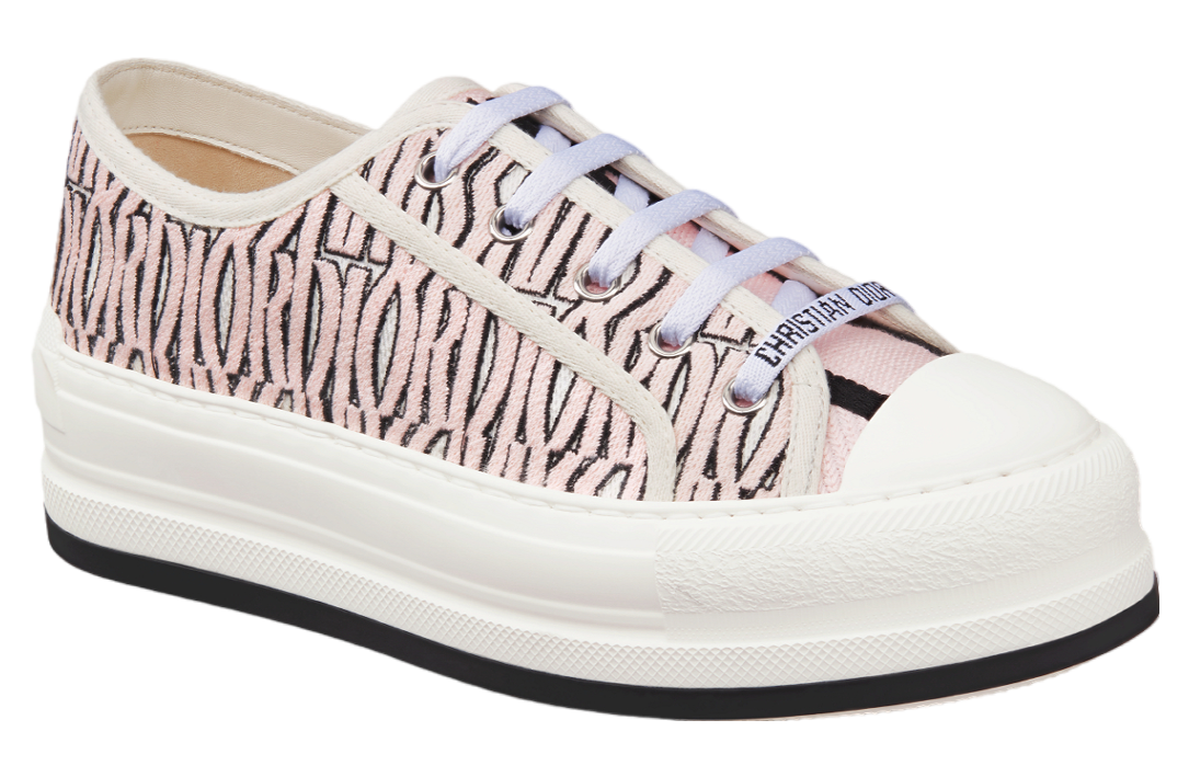 Walk n Dior Platform WMNS Embroidered Cotton / Pale Pink Miss Allover Motif