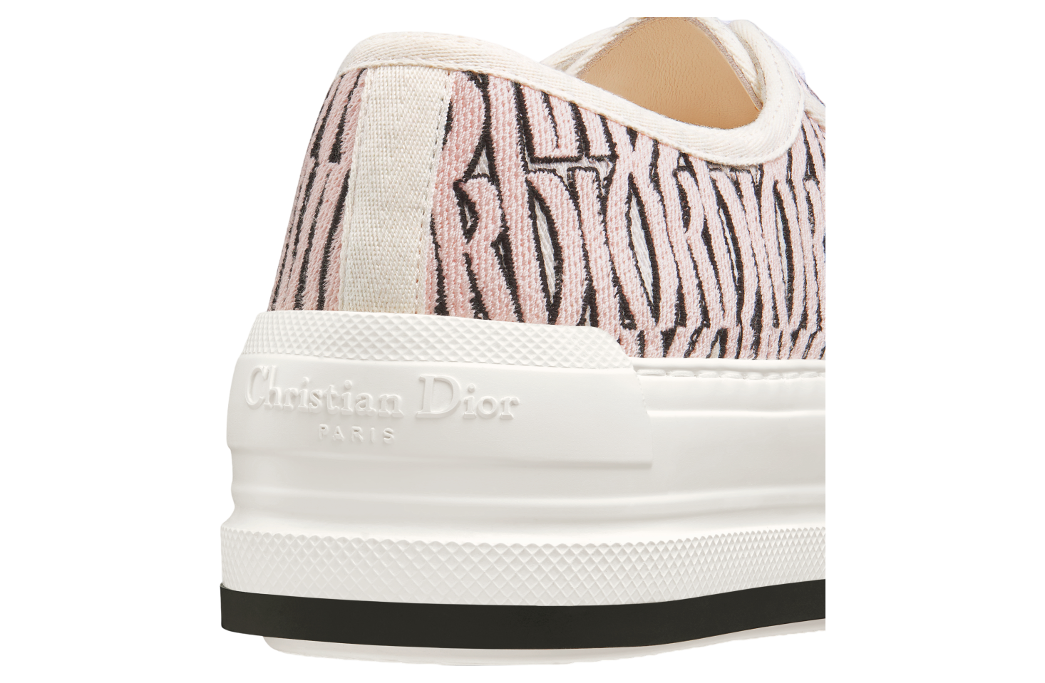 Walk n Dior Platform WMNS Embroidered Cotton / Pale Pink Miss Allover Motif