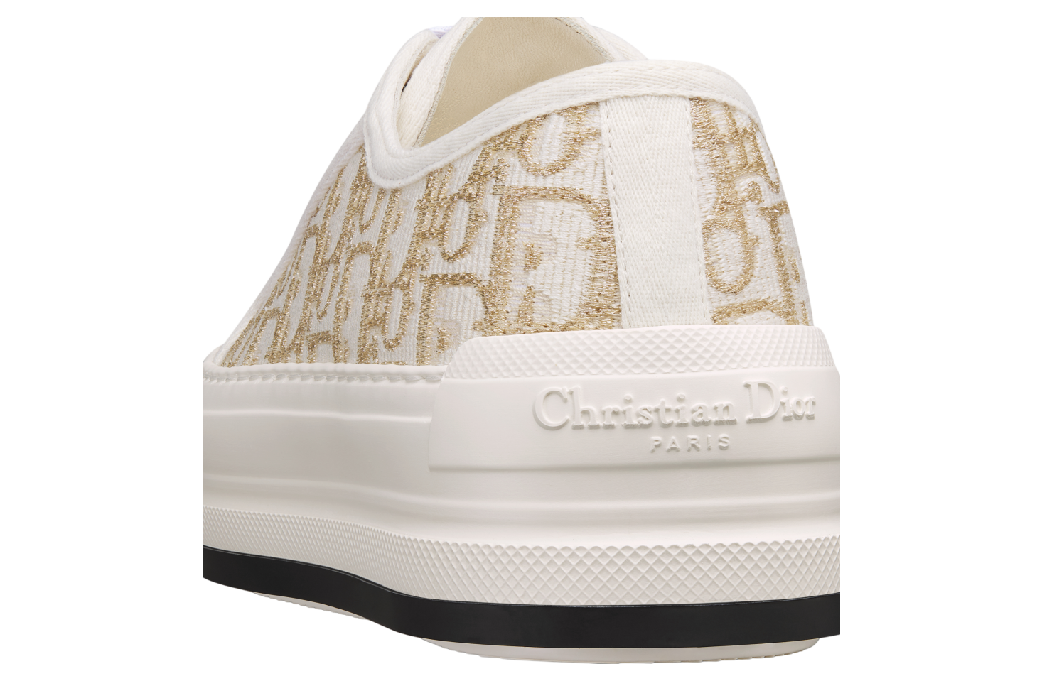 Walk n Dior Platform WMNS Gold / Tone Oblique Cotton