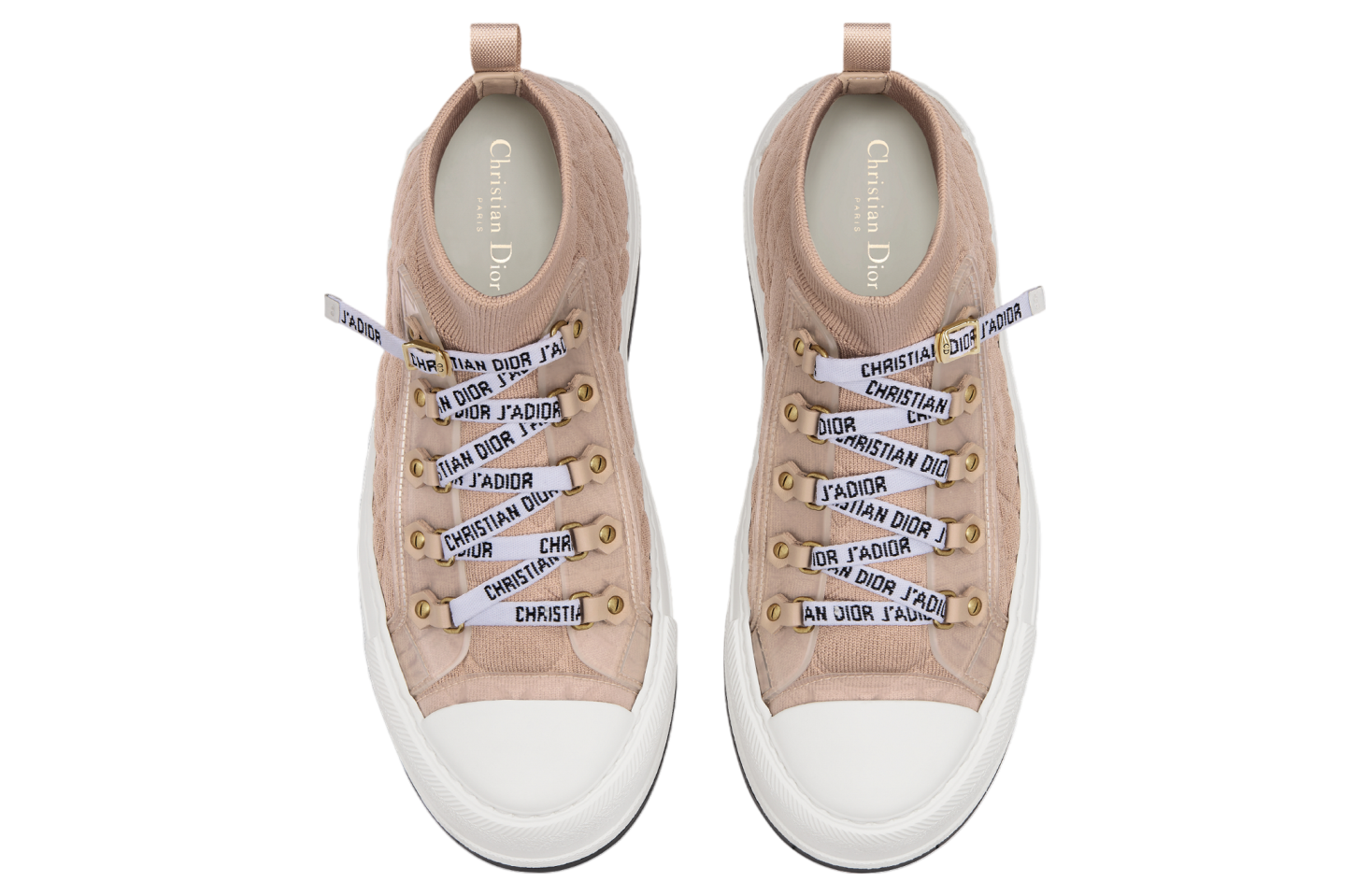 Walk n Dior Platform WMNS Nude Macrocannage Technical Mesh