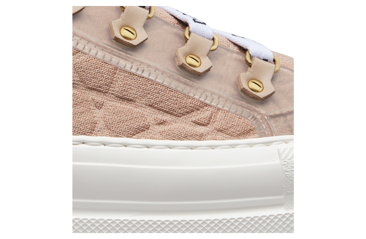 Walk n Dior Platform WMNS Nude Macrocannage Technical Mesh