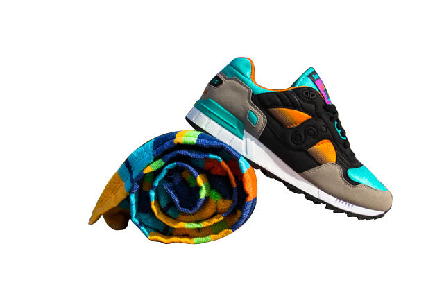 WEST NYC x Saucony Shadow 5000 - Tequila Sunrise