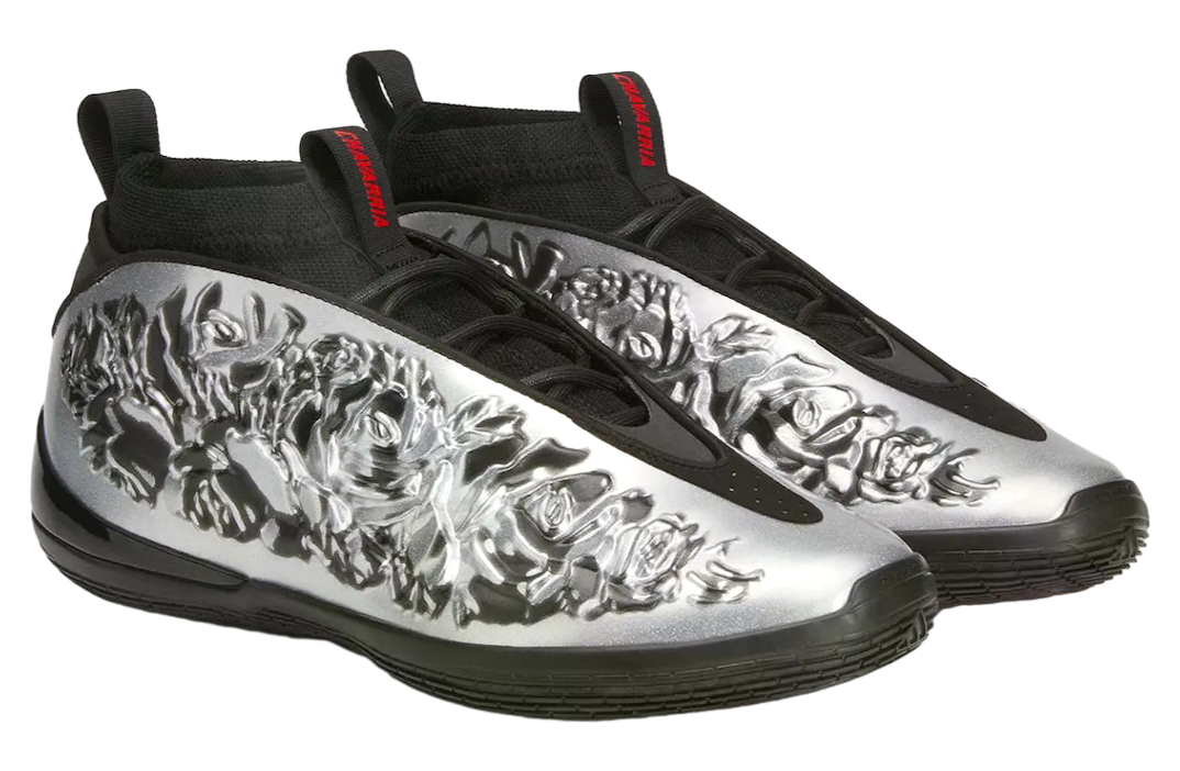 Willy Chavarria x Adidas Harden Vol. 10 Silver Metallic / Core Black