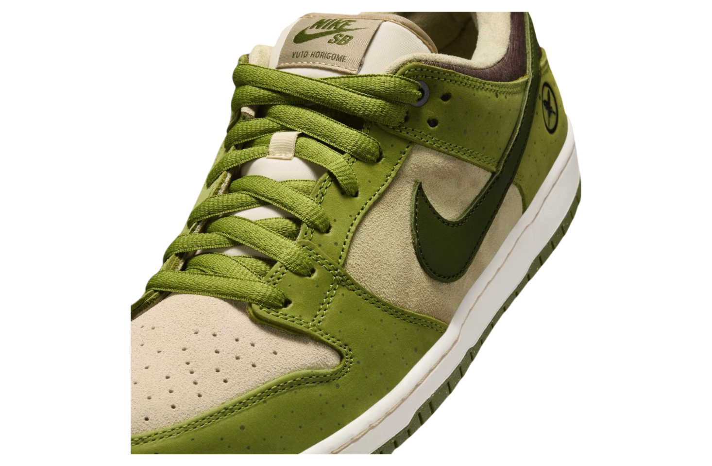 Yuto Horigome x Nike SB Dunk Low Asparagus