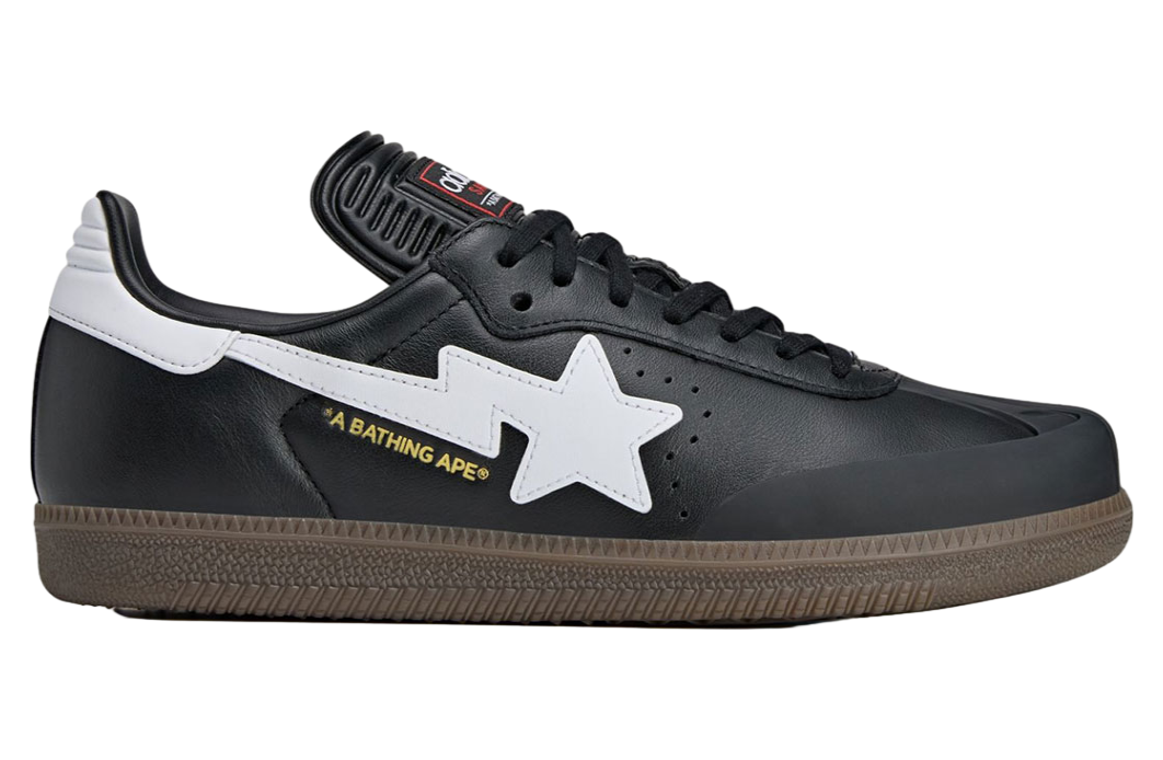 BUY A Bathing Ape X Adidas Samba Core Black / Cloud White