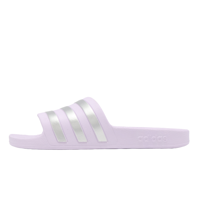 Adidas Adilette Aqua Ice Lavender / Matte Silver