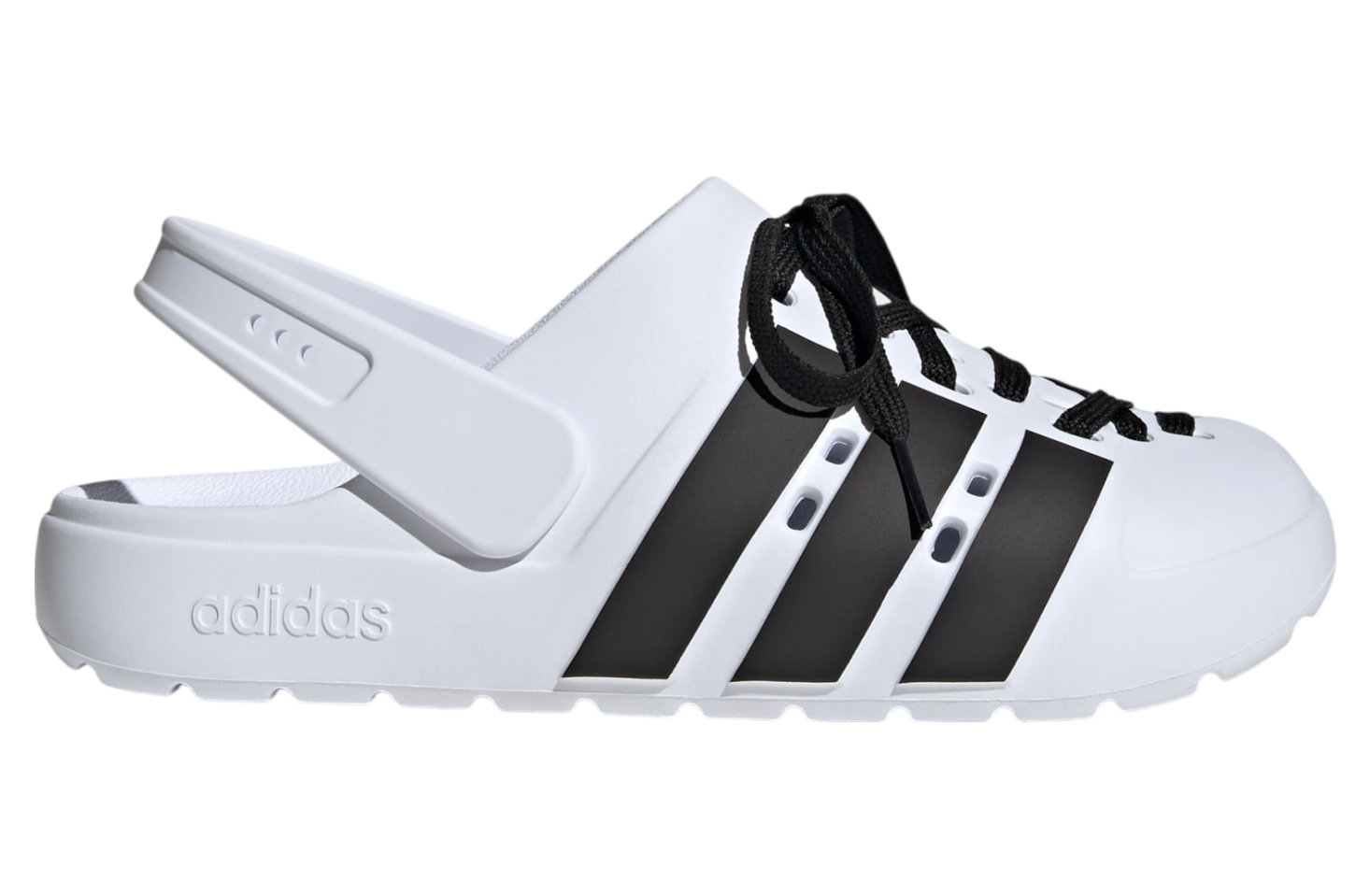 Adidas Adilette Clog 2.0 Cloud White / Core Black / Gold