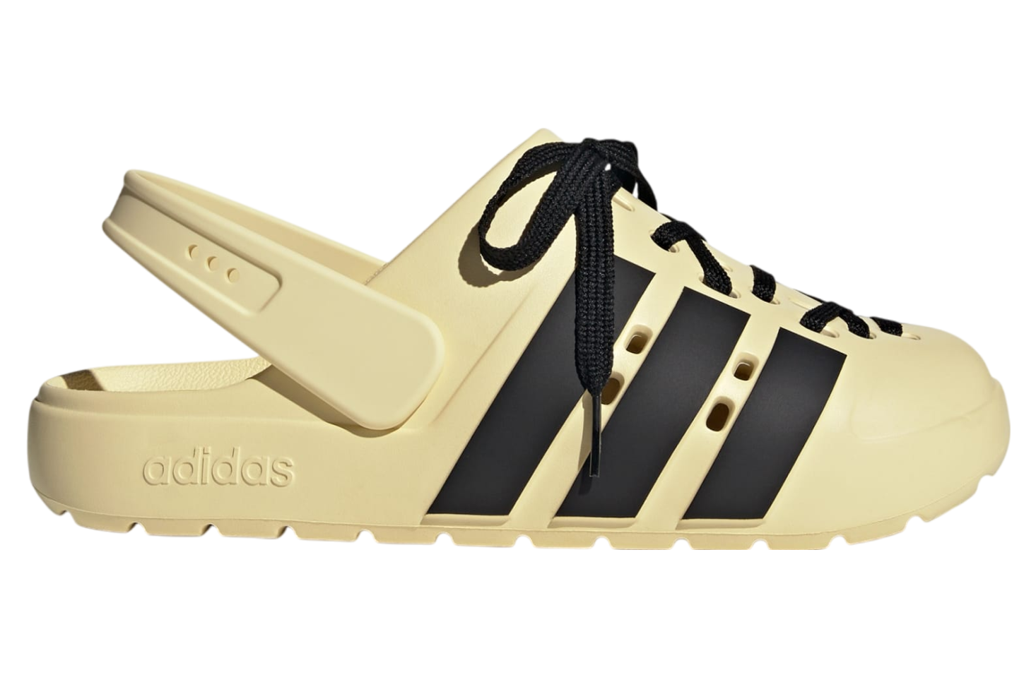 Adidas Adilette Clog 2.0 Warm Vanilla / Core Black