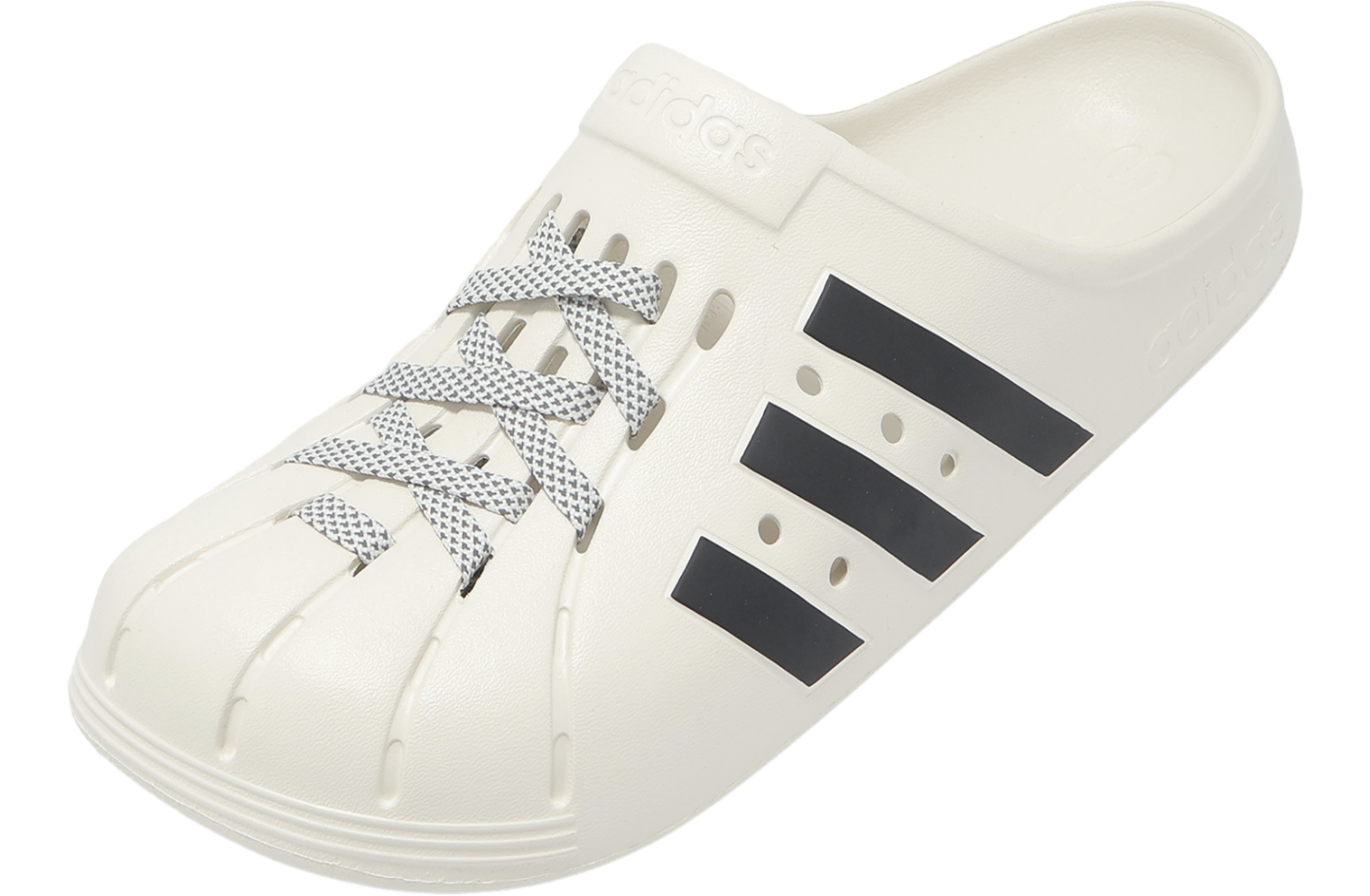 Adidas Adilette Clog Core White / Core Black - Oct 2024