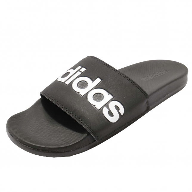 adidas Adilette Comfort Slides White Core Black B42207 -