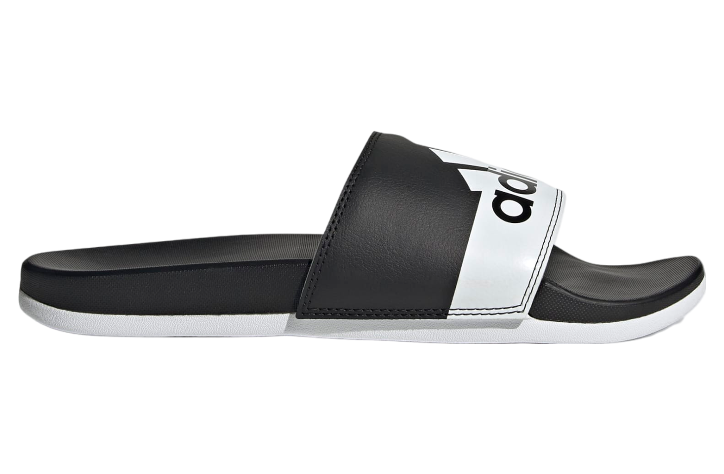 Adidas Adilette Comfort WMNS Core Black / White Stripes