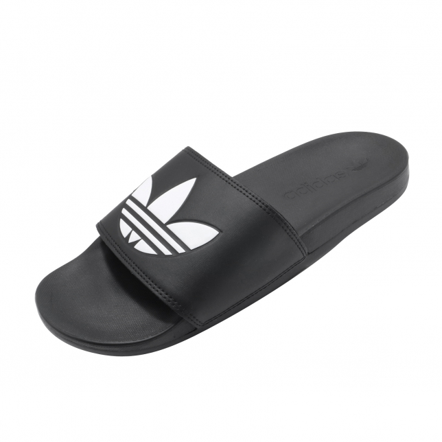 adidas Adilette Lite Black White - Jul 2019 - EG9842 - KicksOnFire.com